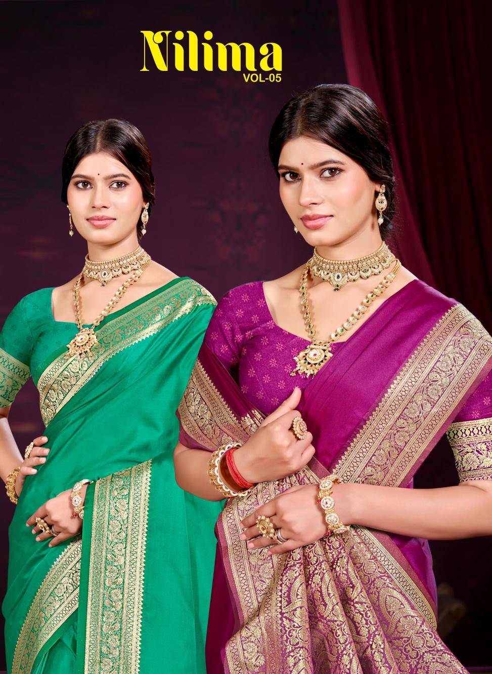 Bunawat - Nilima 05 Wholesale designer sarees in Gujarat